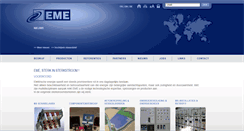 Desktop Screenshot of eme.be